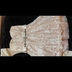 Camille La Vie Lace Homecoming Dress